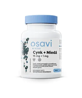 Cynk + Miedź 15mg+1mg