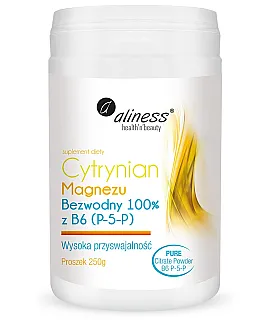 Cytrynian Magnezu BEZWODNY100% z B6 (P-5-P)