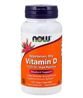 Now Foods Vitamin D (Vitamin D2) 1000 IU