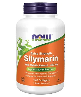 Silymarin Milk Thistle Extract - Extra Strength 450mg softgels