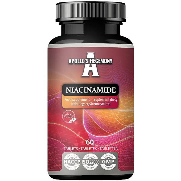 Niacinamide (niacynamid B3) 600mg - 60 tabs