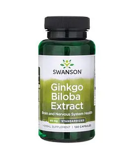 Ginkgo Biloba 24% Extract 60mg
