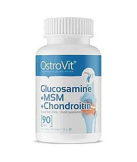 Glukozamina + MSM + Chondroityna + Witamina C - 90 tabletek