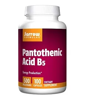 Pantothenic Acid (Vitamin B5 - 500mg)