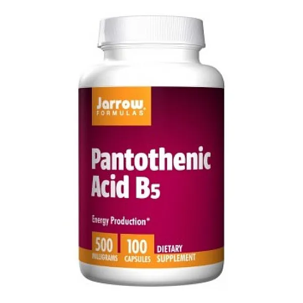 Pantothenic Acid (Vitamin B5 - 500mg)