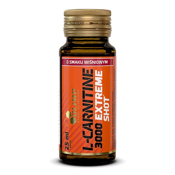 L-carnitine 3000 SZKŁO Shot Wiśnia