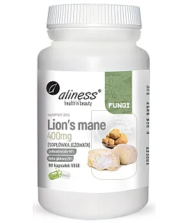 Lions Mane 400mg (Soplówka Jeżowata)