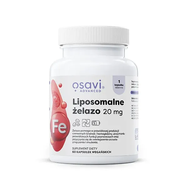 Liposomalne Żelazo 20mg