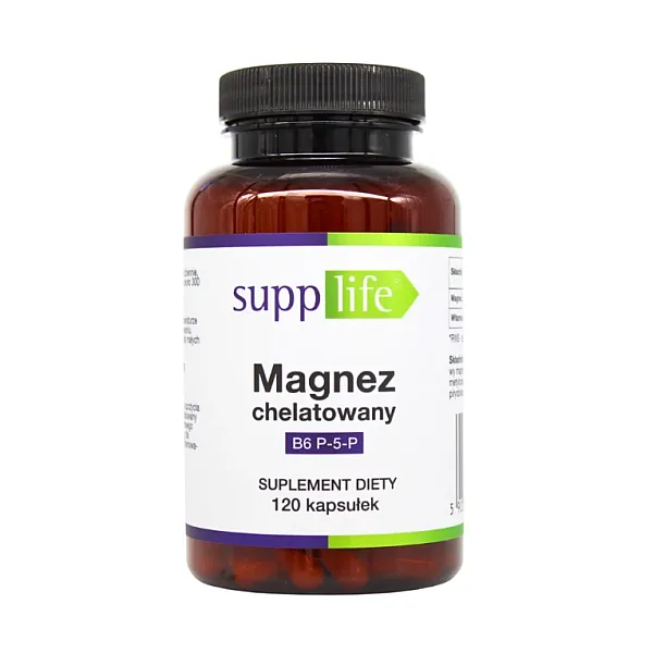 Magnez chelatowany + P-5-P