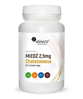 Miedź Chelatowana 2,5 mg