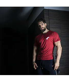 WU&S Testosterone.pl T-shirt Dry-Fit Red