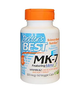 Natural Vitamin K2MK7 with MenaQ7 - 100mcg