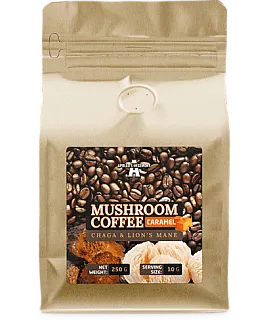 Mushroom Coffee Caramel (Chaga & Lions Mane)
