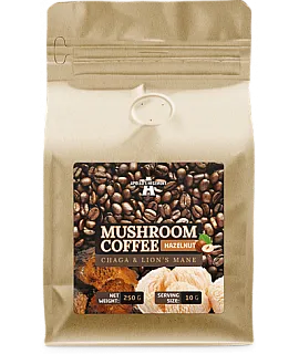 Mushroom Coffee Hazelnut (Chaga & Lions Mane)