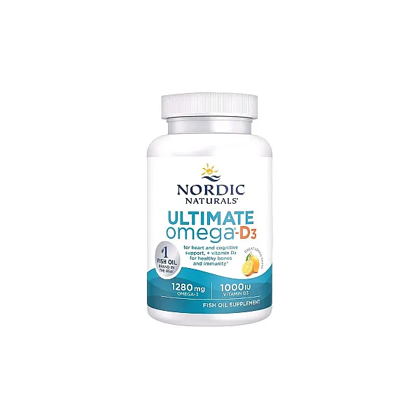 Ultimate Omega-D3 1280 mg Lemon