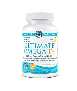 Ultimate Omega D3 (1280mg lemon)