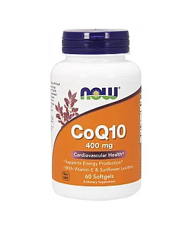 CoQ10 Koenzym Q10 400mg with Lecithin & Vitamin E