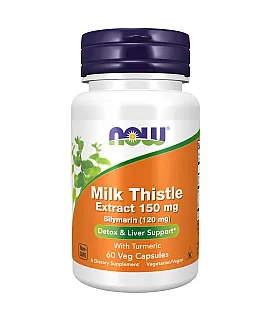 Now Foods Milk Thistle Extract with Turmeric 150mg