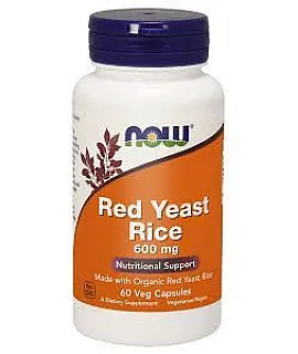 Red Yeast Rice 600mg (czerwony ryż - monakolina K)