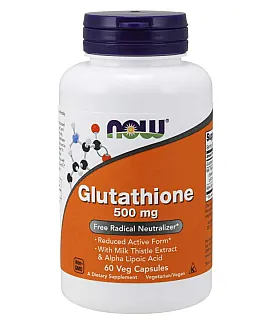 Glutathione 500mg with Milk Thistle Extract & ALA