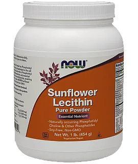 Sunflower Lecithin Pure Powder (lecytyna ze słonecznika)