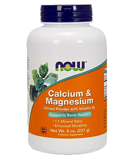 Calcium & Magnesium Powder with D3 (cytryniany)