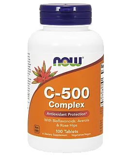 C-500 Complex (with Rose & Biovoflanoids & Acerola & Rutin)