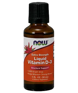 Vitamin D3 Liquid Extra (1000IU w 1 kropli - 1071 porcji) 30ml