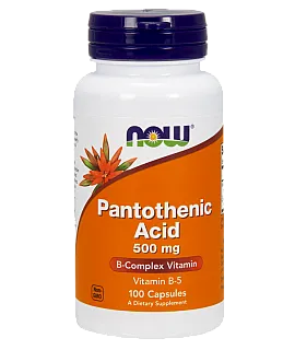 Pantothenic Acid (Vitamin B5 - 500mg)