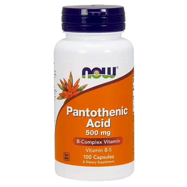 Pantothenic Acid (Vitamin B5 - 500mg)