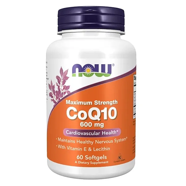 CoQ10 Koenzym Q10 600mg with Lecithin & Vitamin E (gelcaps)