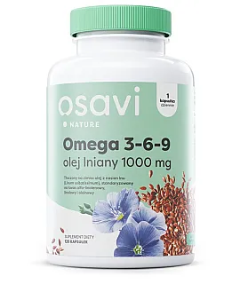 Omega 3-6-9 Olej Lniany