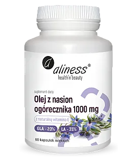 Olej z nasion ogórecznika 20%/35% 1000mg