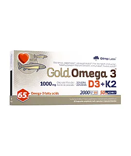 Gold Omega 3 D3 + K2