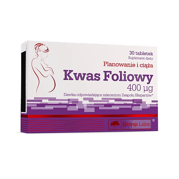 Kwas foliowy 400mcg