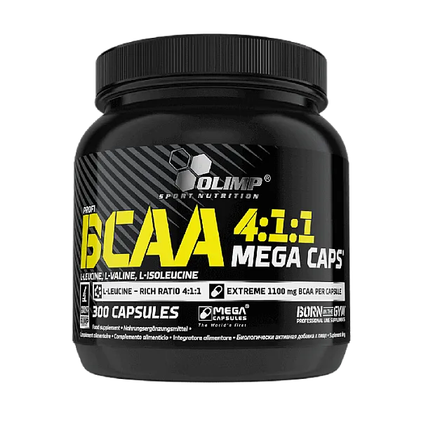 BCAA 4:1:1 Mega Caps 