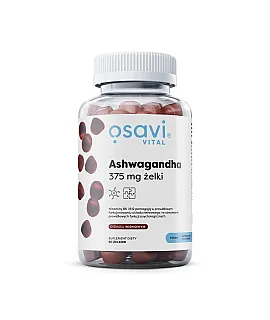 Ashwagandha 375mg (żelki wiśniowe)