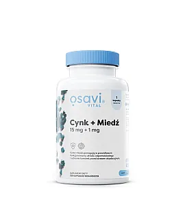Cynk + Miedź 15mg+1mg
