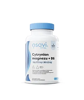 Cytrynian magnezu + B6 - 375mg + 4,2mg