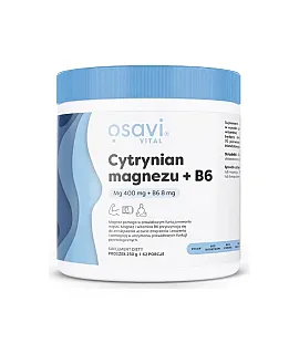 Cytrynian Magnezu + B6 Proszek