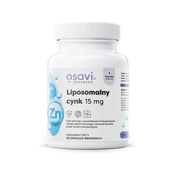 Liposomalny cynk 15 mg