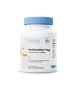 Melatonina z Walerianą i Melisą 1mg