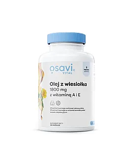 Olej z wiesiołka 1800mg z witaminą A i E