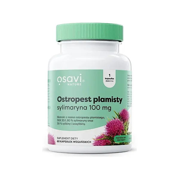Ostropest Plamisty Sylimaryna 100mg