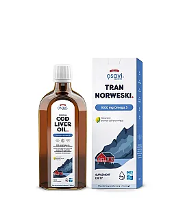 Tran Norweski 1000mg w płynie