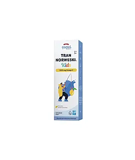 Tran Norweski Kids 1000mg w płynie (cytryna)