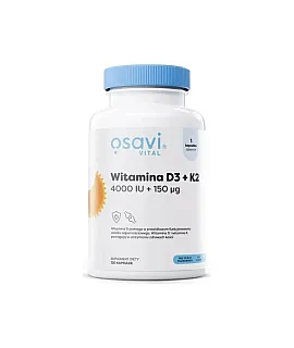 Witamina D3 + K2 4000IU + 150mcg