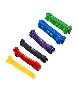 Zestaw 6 Gum Treningowych (opór 2,5-77 kg)