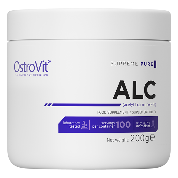 Acetylo L-Karnityna (ALCAR proszek 100% 200g)