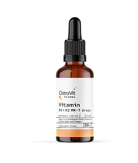 OstroVit Pharma Vitamin D3 + K2 MK-7 dops